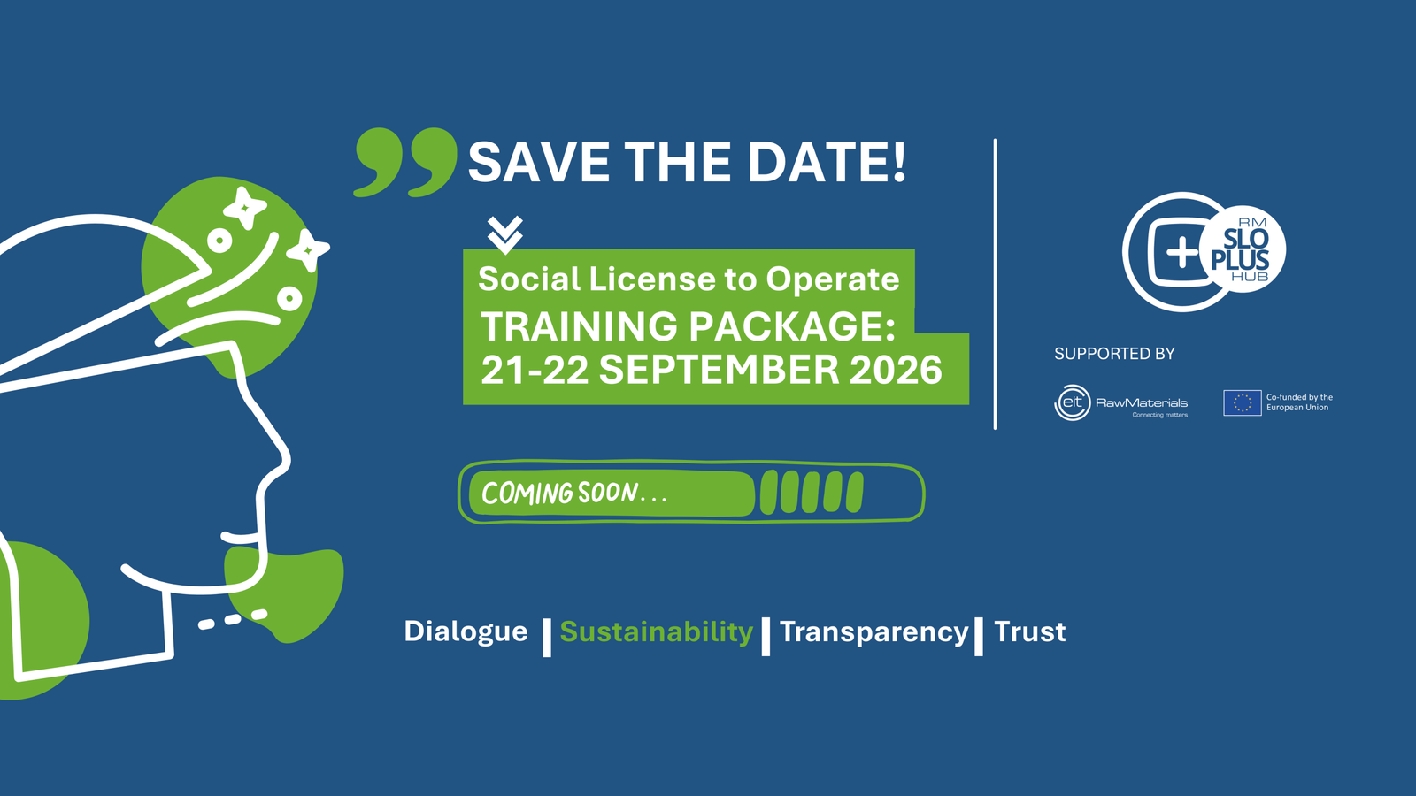 Save the Date: RM-SLO-PLUS-HUB Training Package to Take Place on 21–22 September 2026