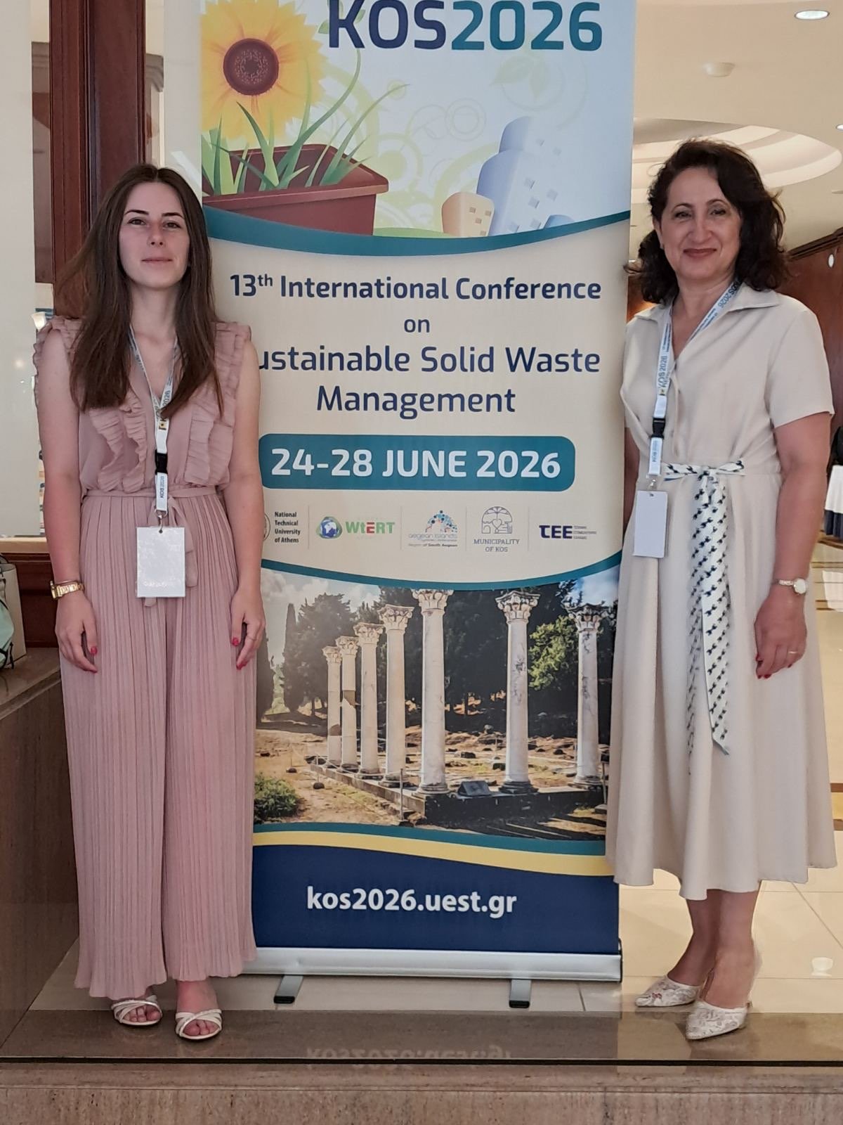 RM SLO PLUS HUB Represented at the 13th International Conference on Sustainable Solid Waste Management in Kos
