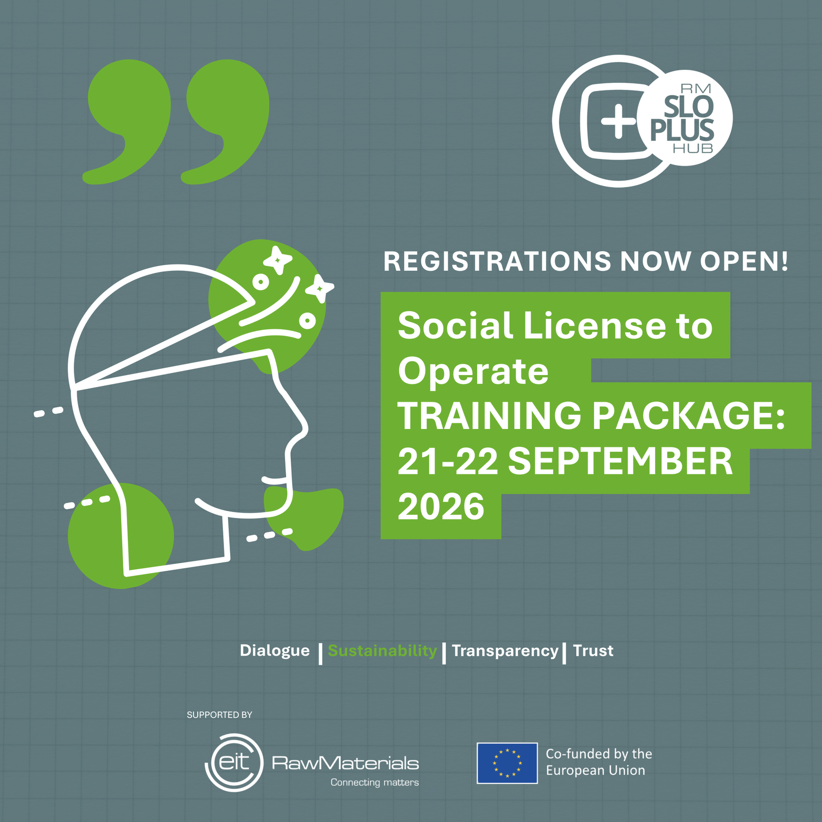 Registration Now Open: RM-SLO-PLUS-HUB Training Package